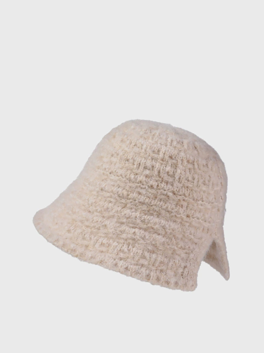Women Casual Winter Knitted Bucket Hat