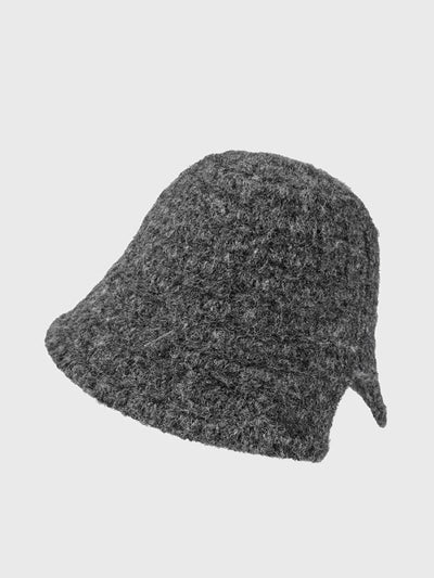 Women Casual Winter Knitted Bucket Hat