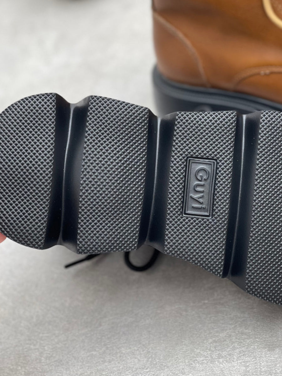 Women Vintage Genuine Pure Colo Ankle Boots