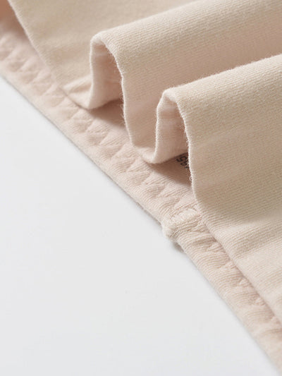 6 Pieces Women Winter Pure Color High Waist Underwear