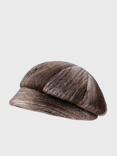 Women Winter Gradient Color Keep Warm Hat