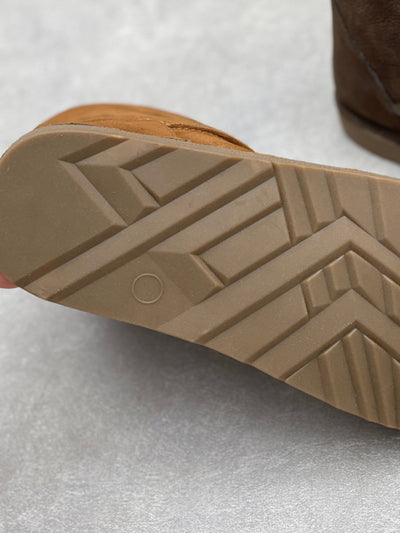 Women Winter Genuine Leather Fleece-lined Snow Boots