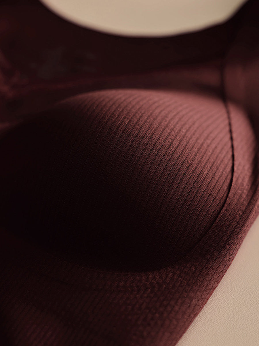 Women Autumn Warm Pure Color V-Neck Base Vest