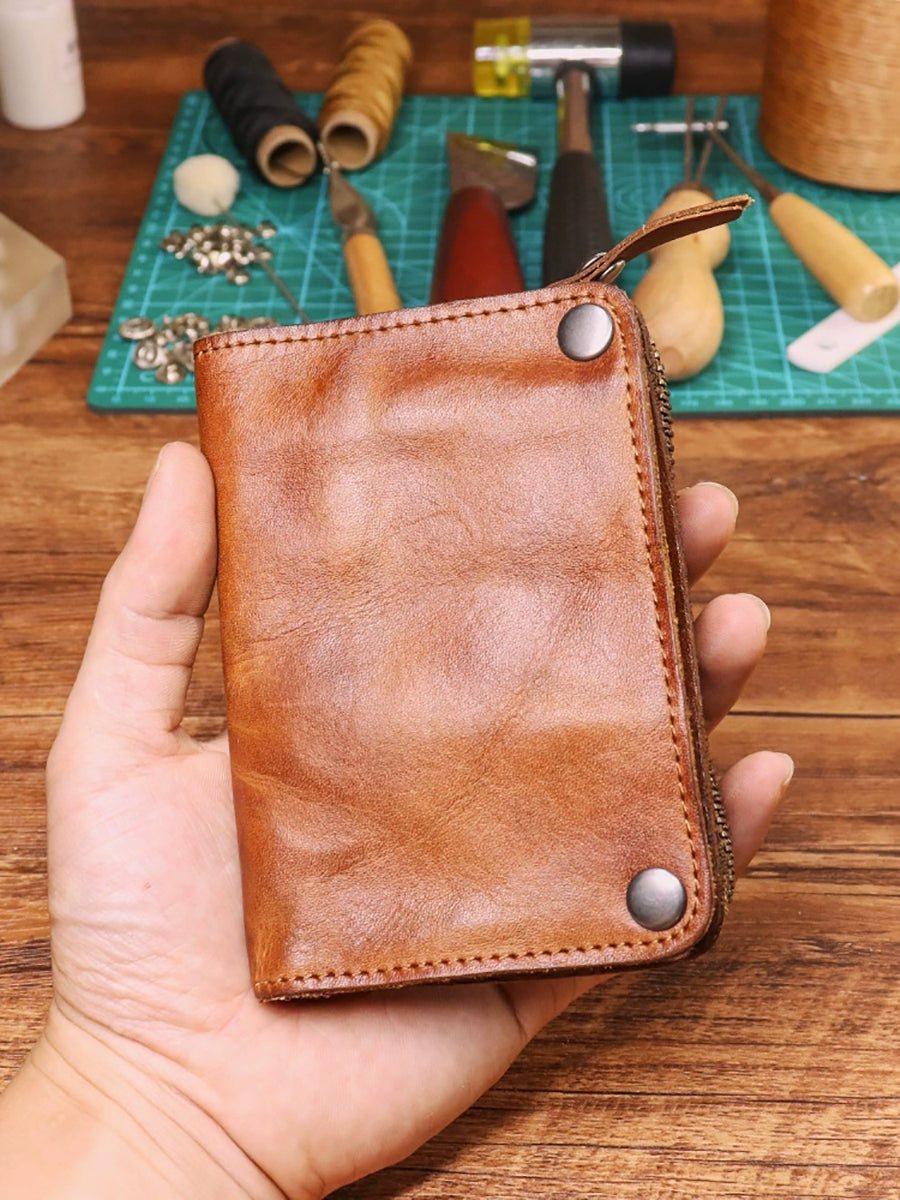 Retro Leather Multifunctional Wallet