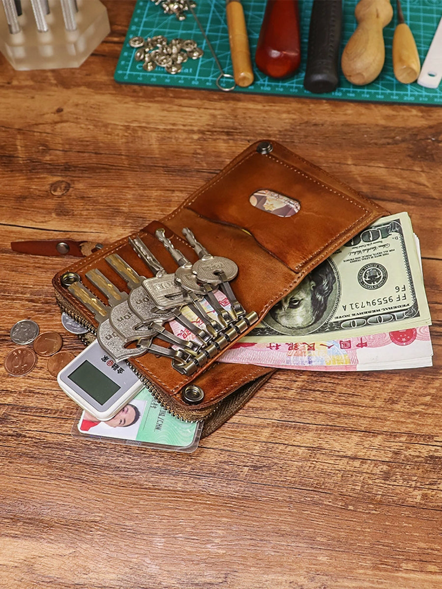 Retro Leather Multifunctional Wallet
