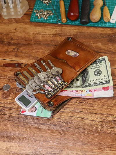 Retro Leather Multifunctional Wallet
