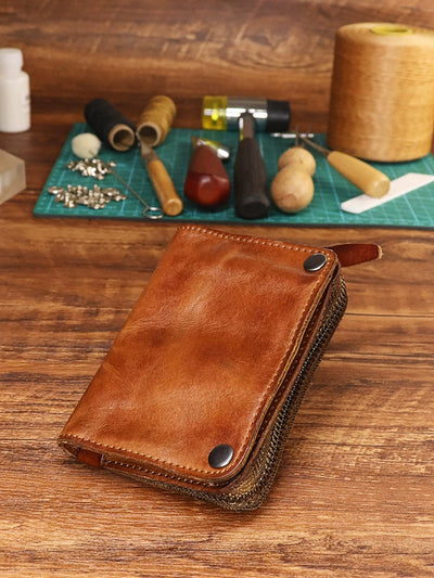 Retro Leather Multifunctional Wallet