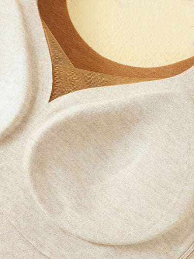 Women Autumn Warm Pure Color V-Neck Base Vest