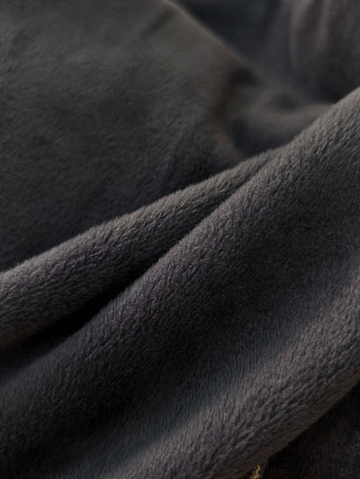 Women Vintage Autumn Plaid Fleece-lined Cotton Shirt