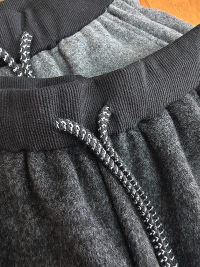 Women Winter Casual Pure Color Straight Pants