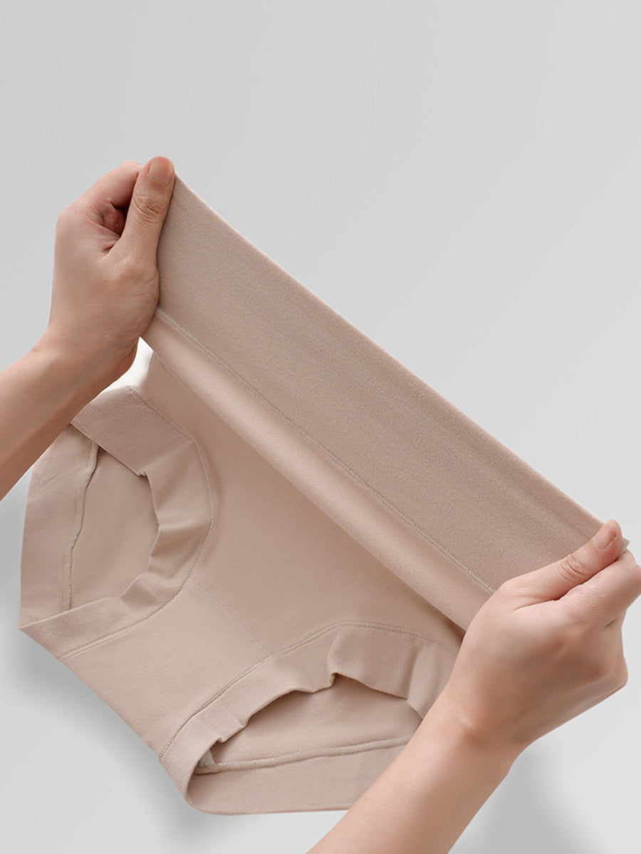 7 Pieces Women Casual High Waist Hip-lifting Underwear