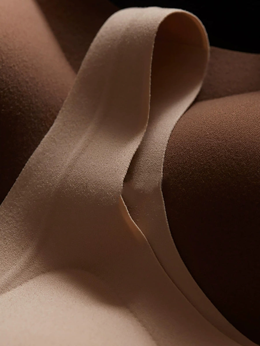 Women Summer One-Piece With Bra Pad Pure Color Bar