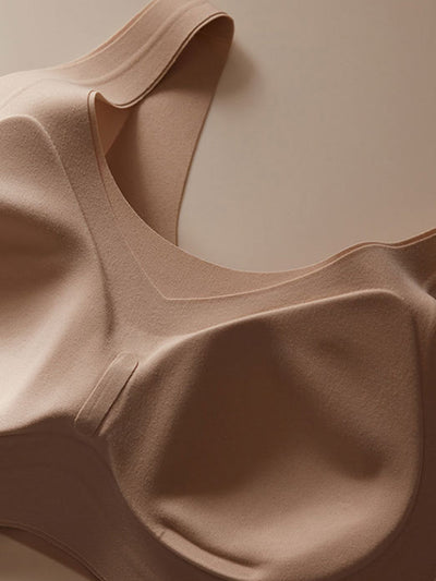 Women Summer One-Piece With Bra Pad Pure Color Bar