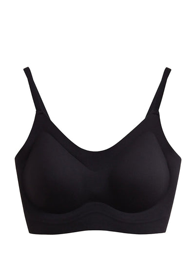 Women Summer One-Piece With Bra Pad Pure Color Bar