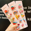 children's cute flowers bow hairpins