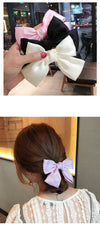 korean princess bow hairpin retro top clip back head clip hairpin