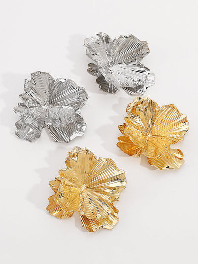 Flower Shape Drop Earrings