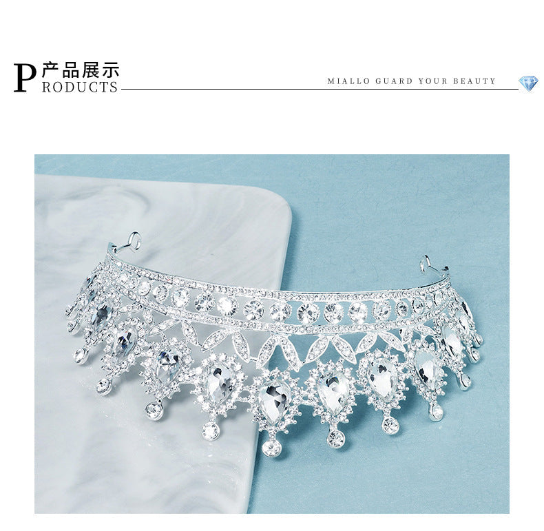 women's fashion crown rhinestone diamond