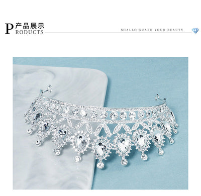 women's fashion crown rhinestone diamond