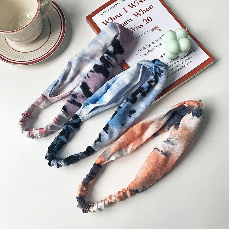 korean  sweet  wild simple wide-brimmed  headband