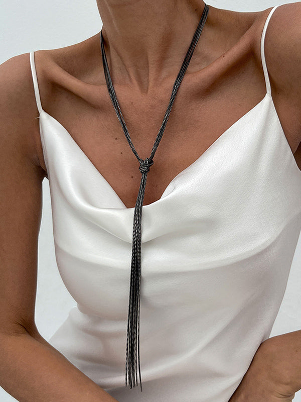 Tasseled Necklaces Accessories