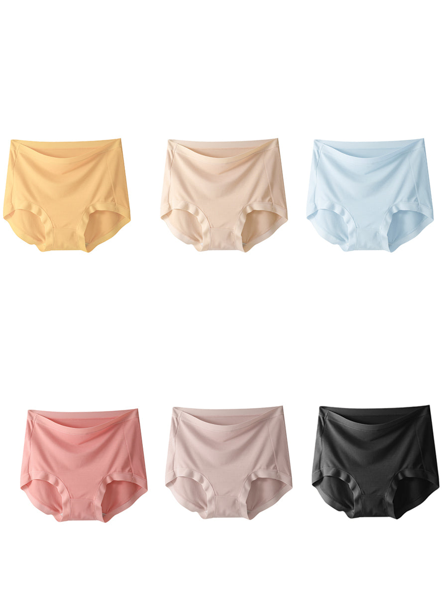 6 Pieces Summer Women Casual Thin Underwear