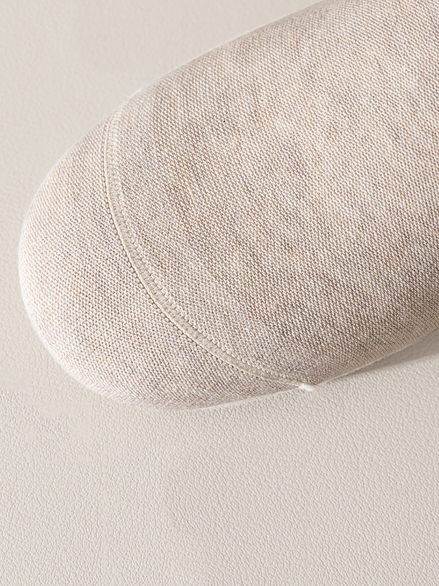 5 Pairs Women Casual Solid Cotton Mid-leg Socks