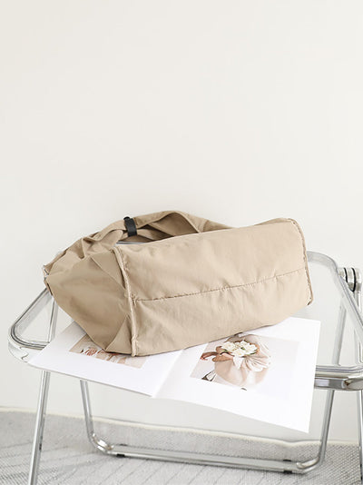 Women Casual Summer Pure Color Shoulder Bag