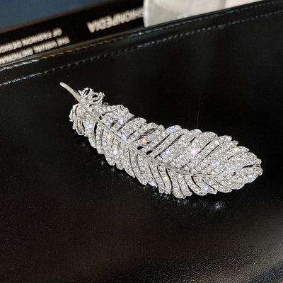 fashion heart shape butterfly snowflake imitation pearl alloy inlay rhinestones hair clip 1 piece