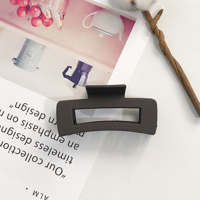 simple style geometric plastic hair claws