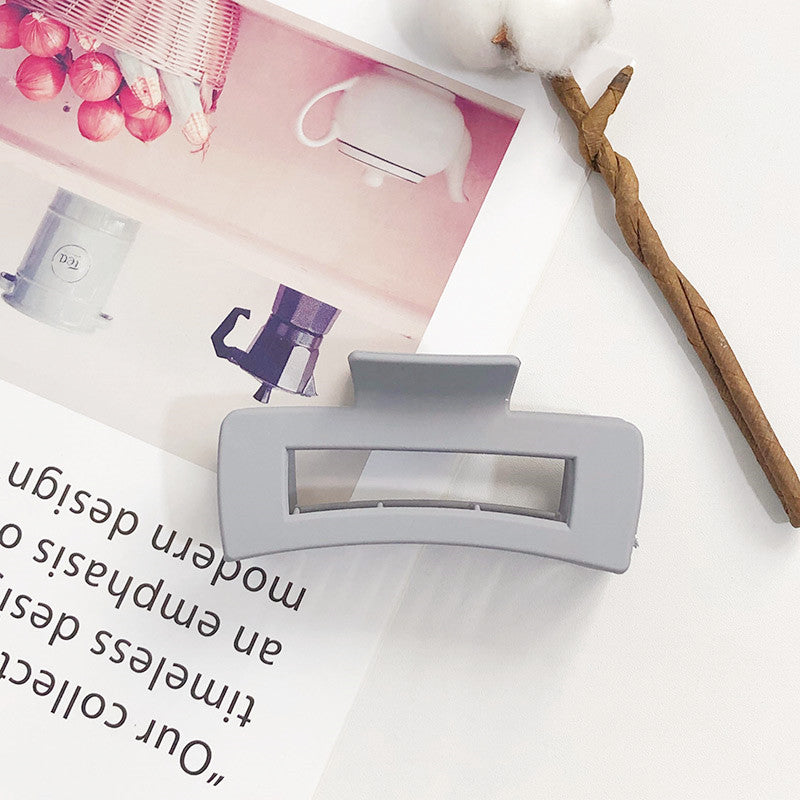 simple style geometric plastic hair claws