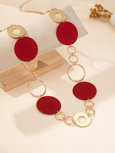 Chains Geometric Necklaces Accessories