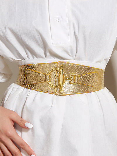 Elasticity Shiny Split-Joint Belts