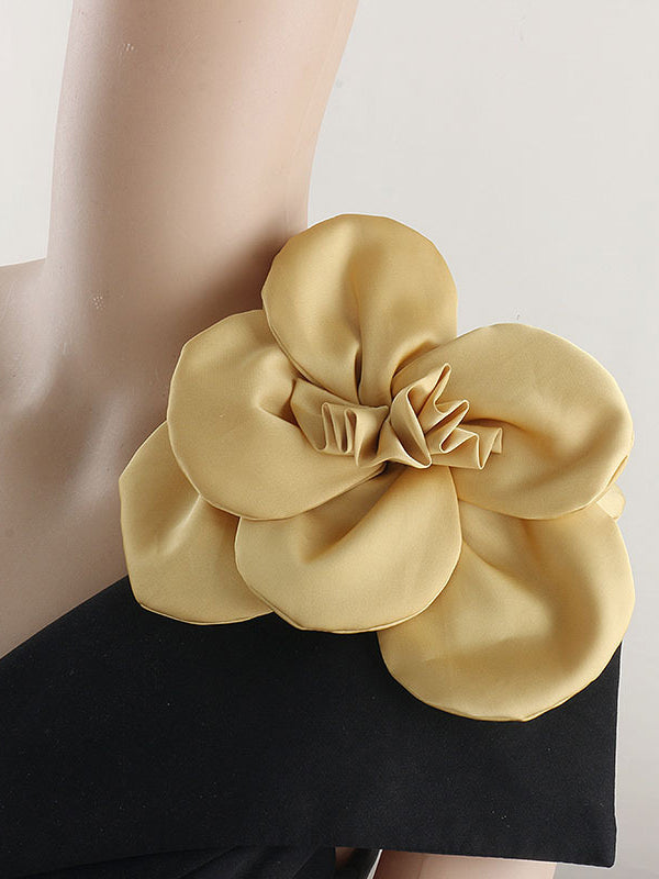 Three-Dimensional Flower Brooch Accessories