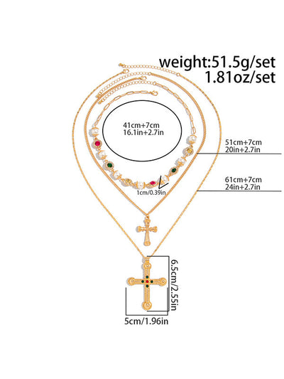 Layered Tasseled Necklaces Accessories