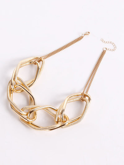 Chains Geometric Solid Color Necklaces Accessories