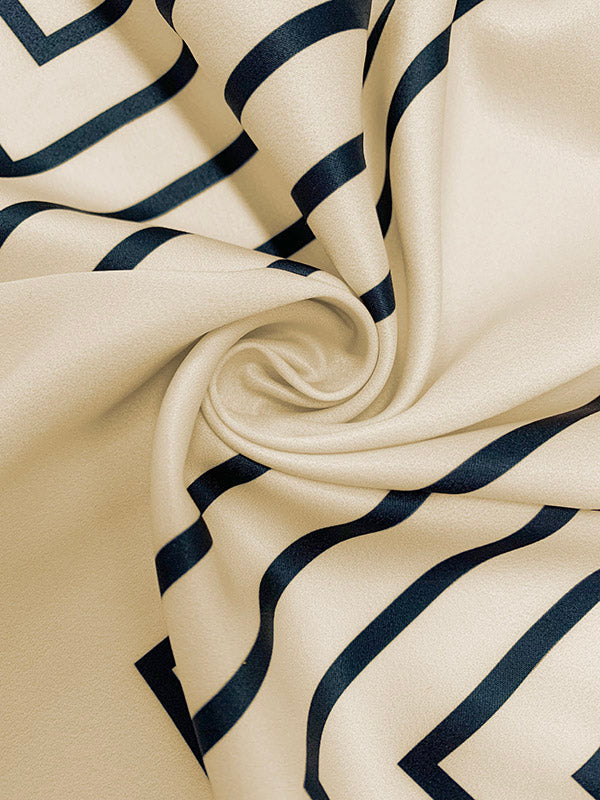 Long Sleeves Loose Buttoned Striped Stand Collar Blouses&Shirts Tops