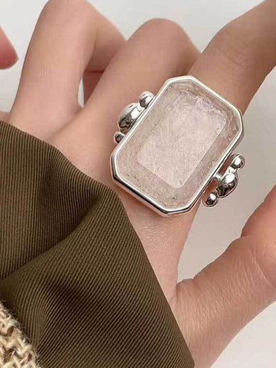 Geometric Split-Joint Rings Accessories