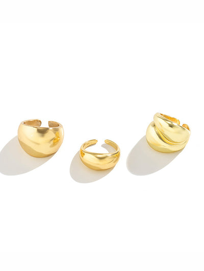 Adjustable Geometric Rings Accessories