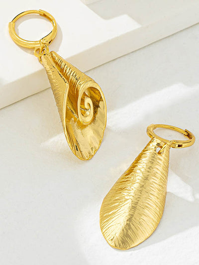 Normcore Geometric Drop Earrings