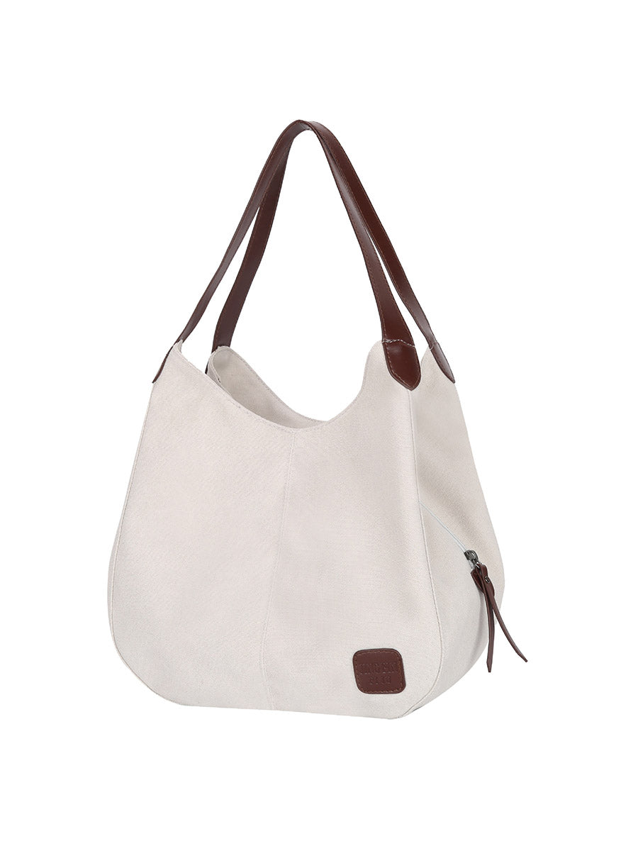Casual Solid Color Shoulder Bag