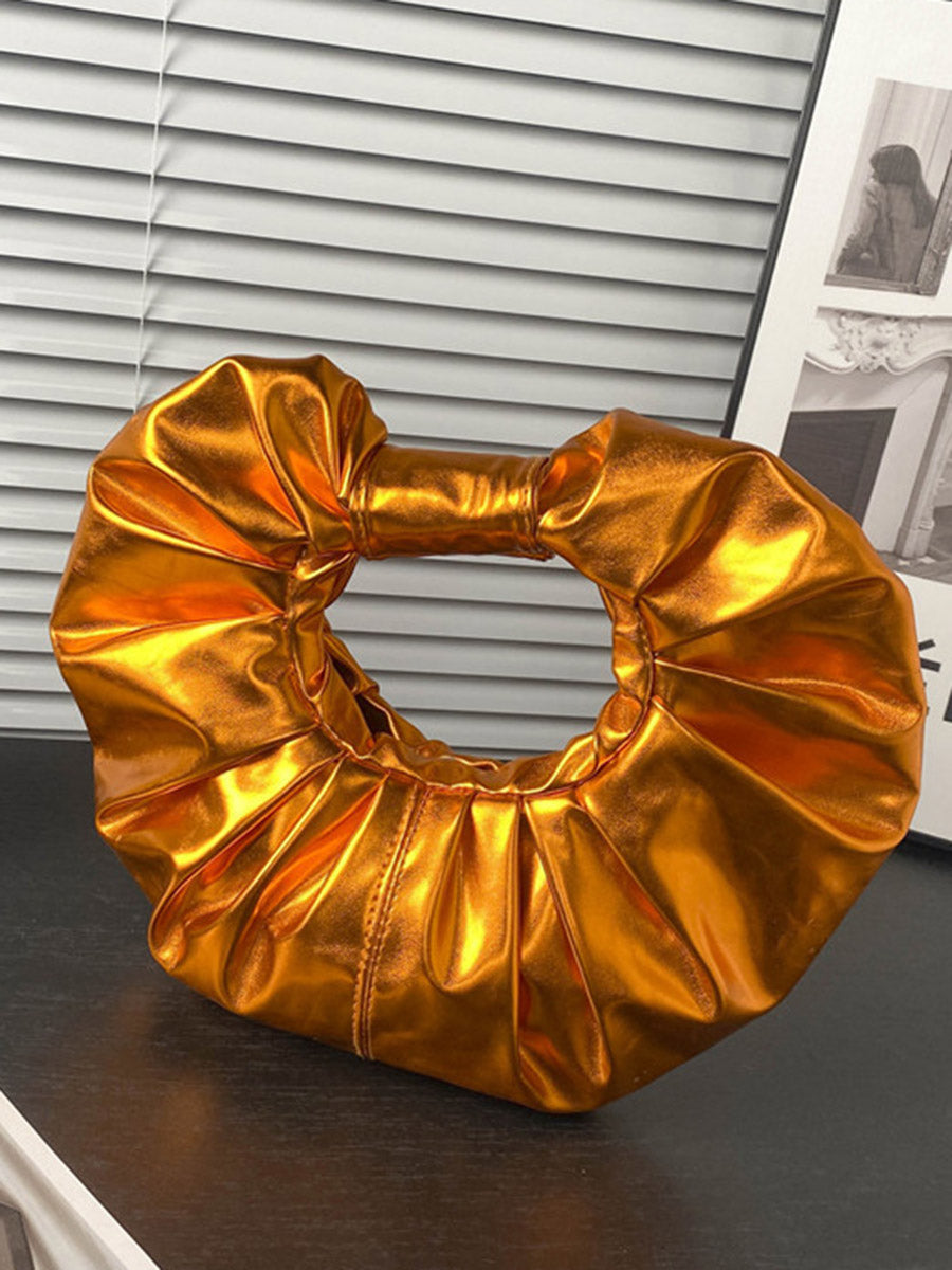 Geometric Pleated Evening Bags & Clutches