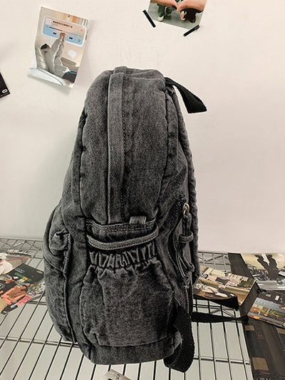 Women Retro Large Capacity Canvas Shoulder Bag