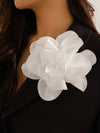 Three-Dimensional Flower Brooch Accessories