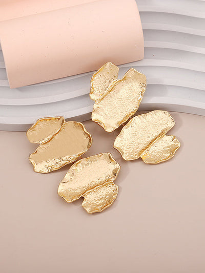 Irregularity Chains Shiny Earrings Accessories