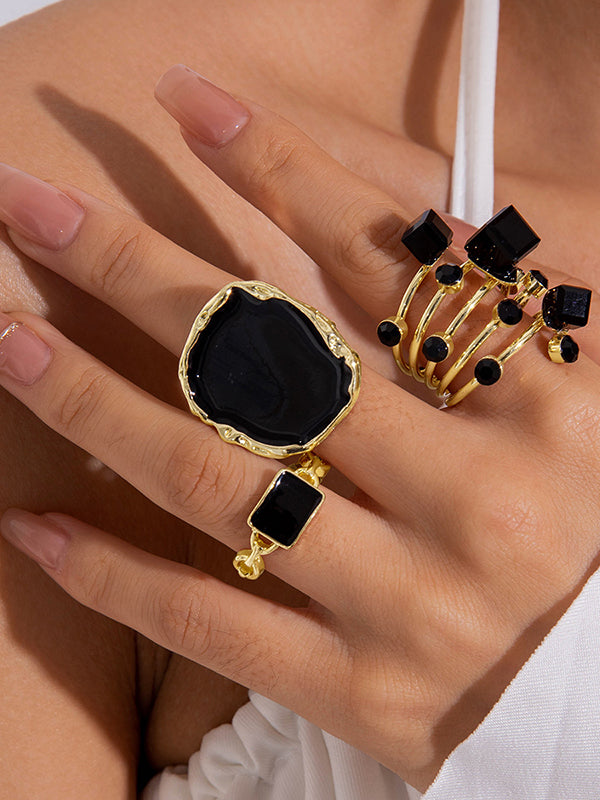 Geometric Rings Accessories
