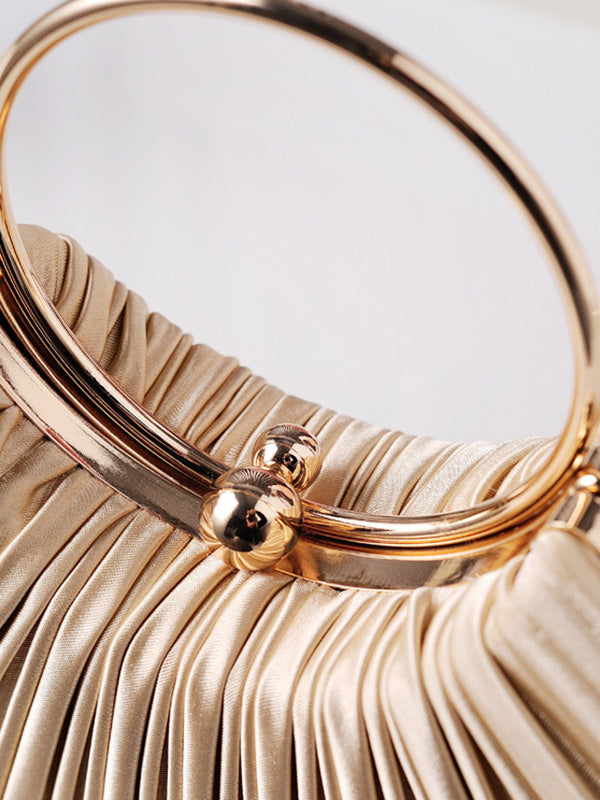 Pleated Split-Joint Bags Handbags
