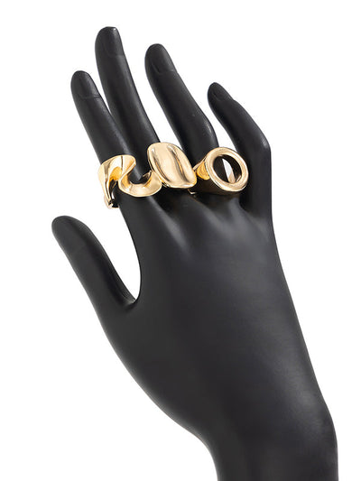 Geometric Ringent Rings Accessories