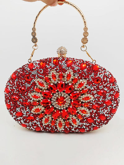 Geometric Shiny Split-Joint Bags Bags Accessories Handbags