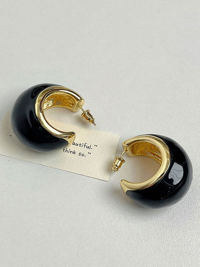 Geometric Drop Earrings